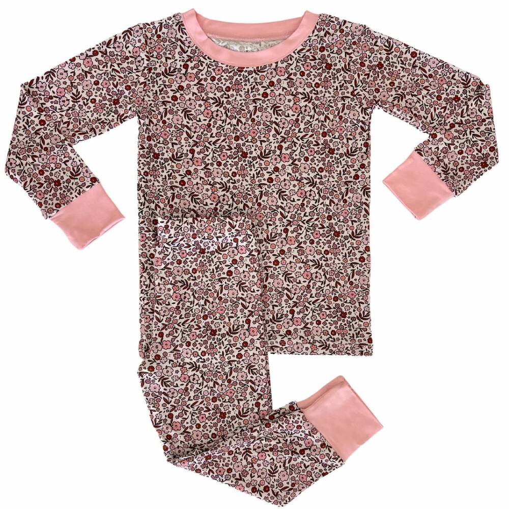 NEW IN MY JAMMERS kids' long sleeve 2pc pajama set in harlow